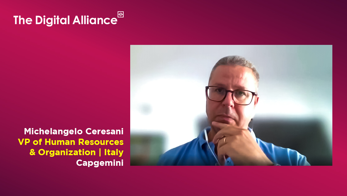 Intervista a Michelangelo Ceresani, VP of Human Resources & Organization | Italy di Capgemini